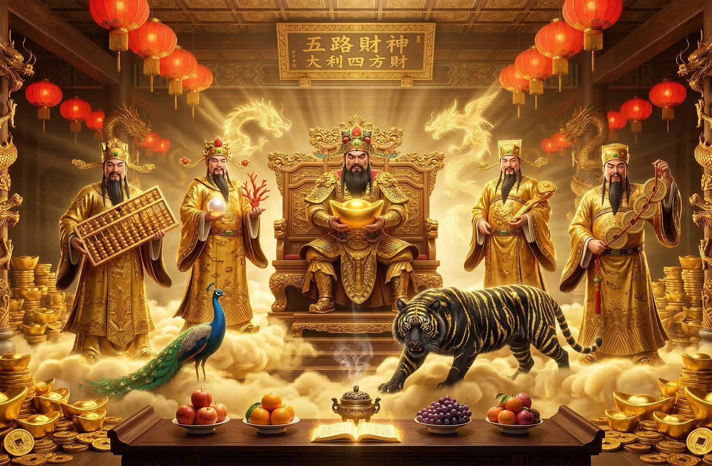 五路財神主視覺
