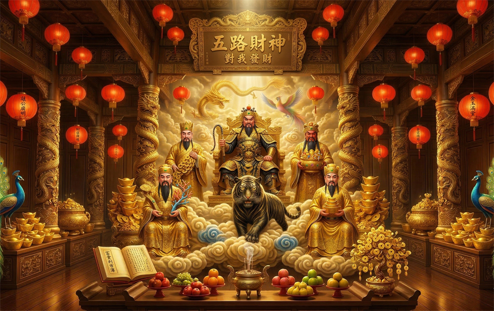 五路財神主視覺