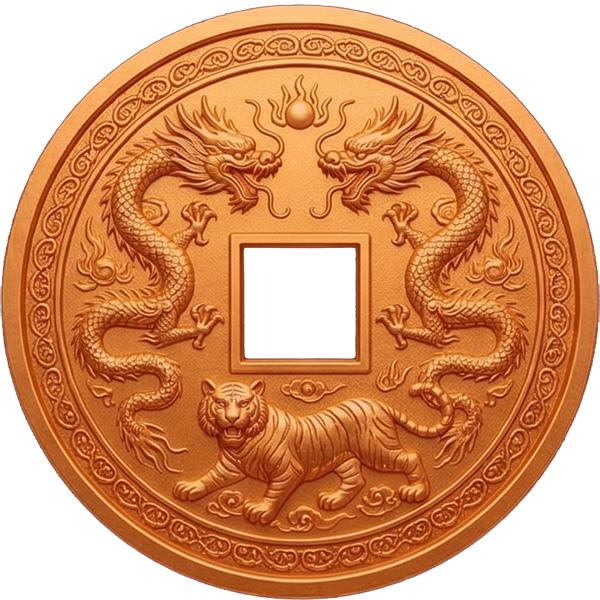 良緣貴人金幣反面